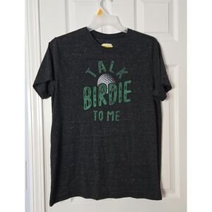 State of Mind NWT Mens Golf Tshirt Size Medium charcoal Grey